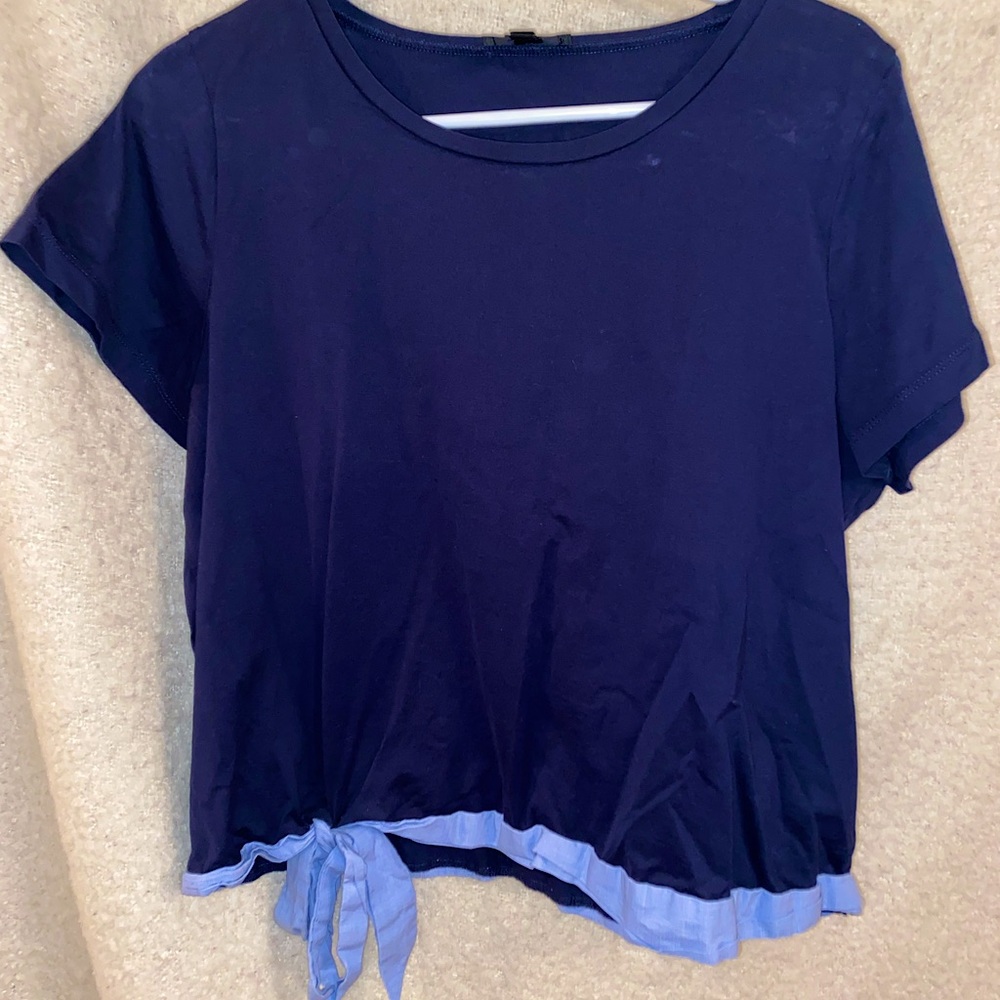 J. Crew Short-Sleeve Top